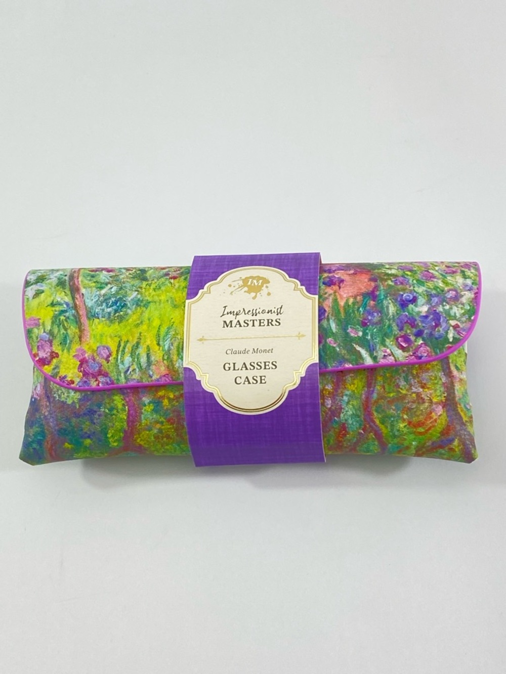 Portico Designs Impressionist Masters Claude Monet Floral Printed Glasses Case